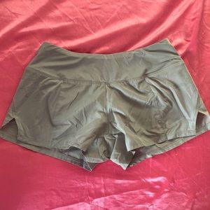 womens grey nike dri-fit shorts